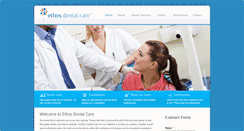 Desktop Screenshot of ethosdental.co.uk